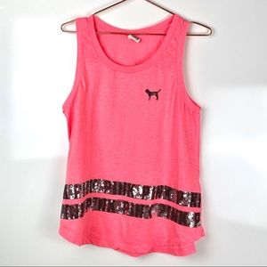 Victoria’s Secret PINK Tank Top Size Large